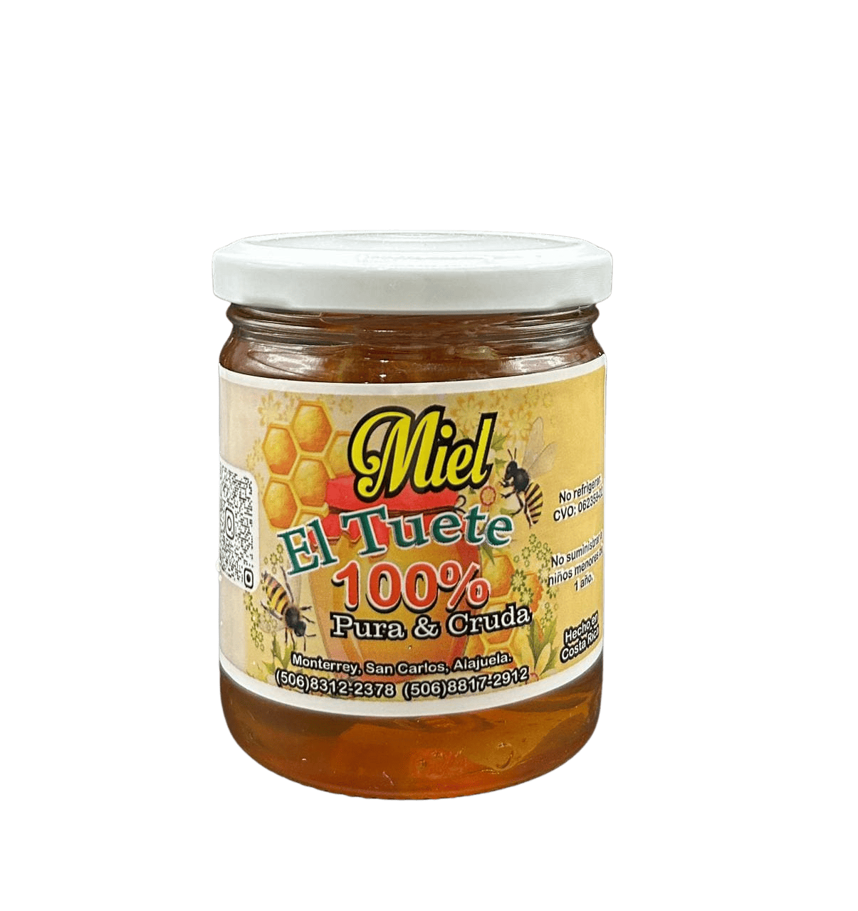 Pure, artisan Costa Rican honey, harvested on a family-run sustainable farm in La Fortuna.
